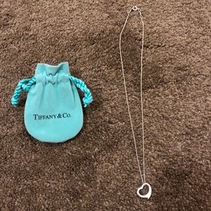 Tiffany & Co. Open Heart Pendant